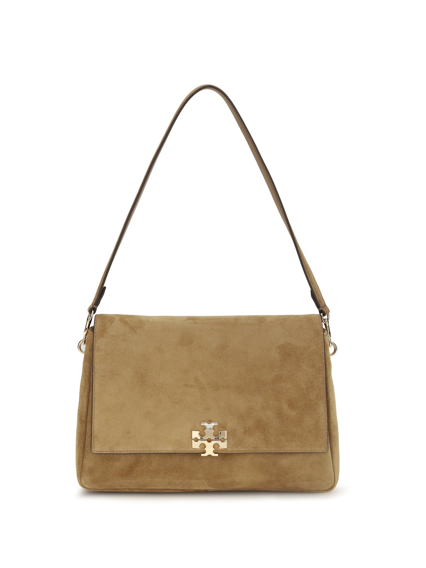 TORY BURCH Charlie suede Shoulder Bag