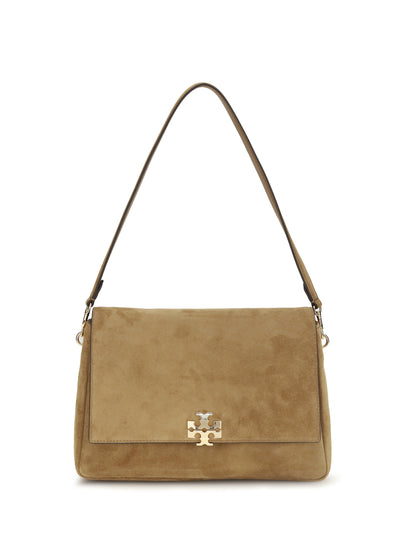 TORY BURCH Charlie suede Shoulder Bag