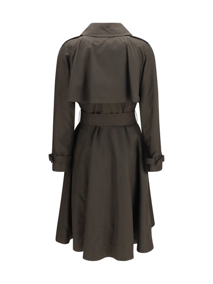 Burberry Pembury cotton gabardine Trench Coat - Estuary Brown