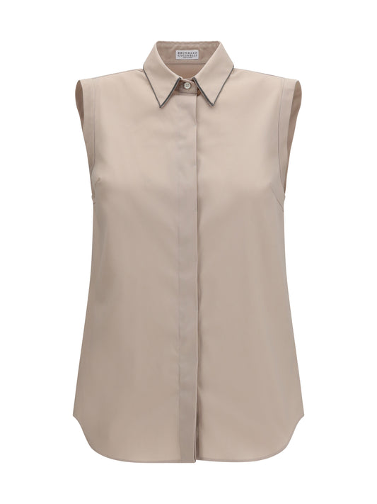 BRUNELLO CUCINELLI Sleeveless Shirt