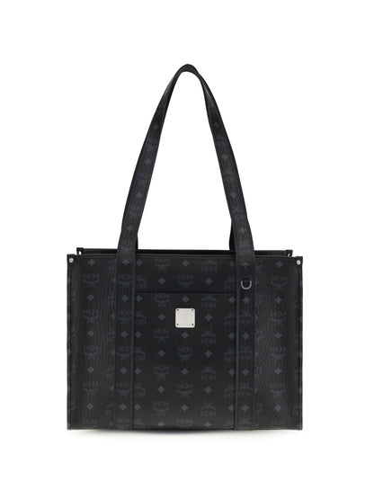 MCM Aren Visetos Tote Bag