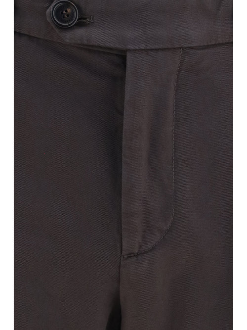 Brunello Cucinelli Dyed cotton Pants - Dark Brown