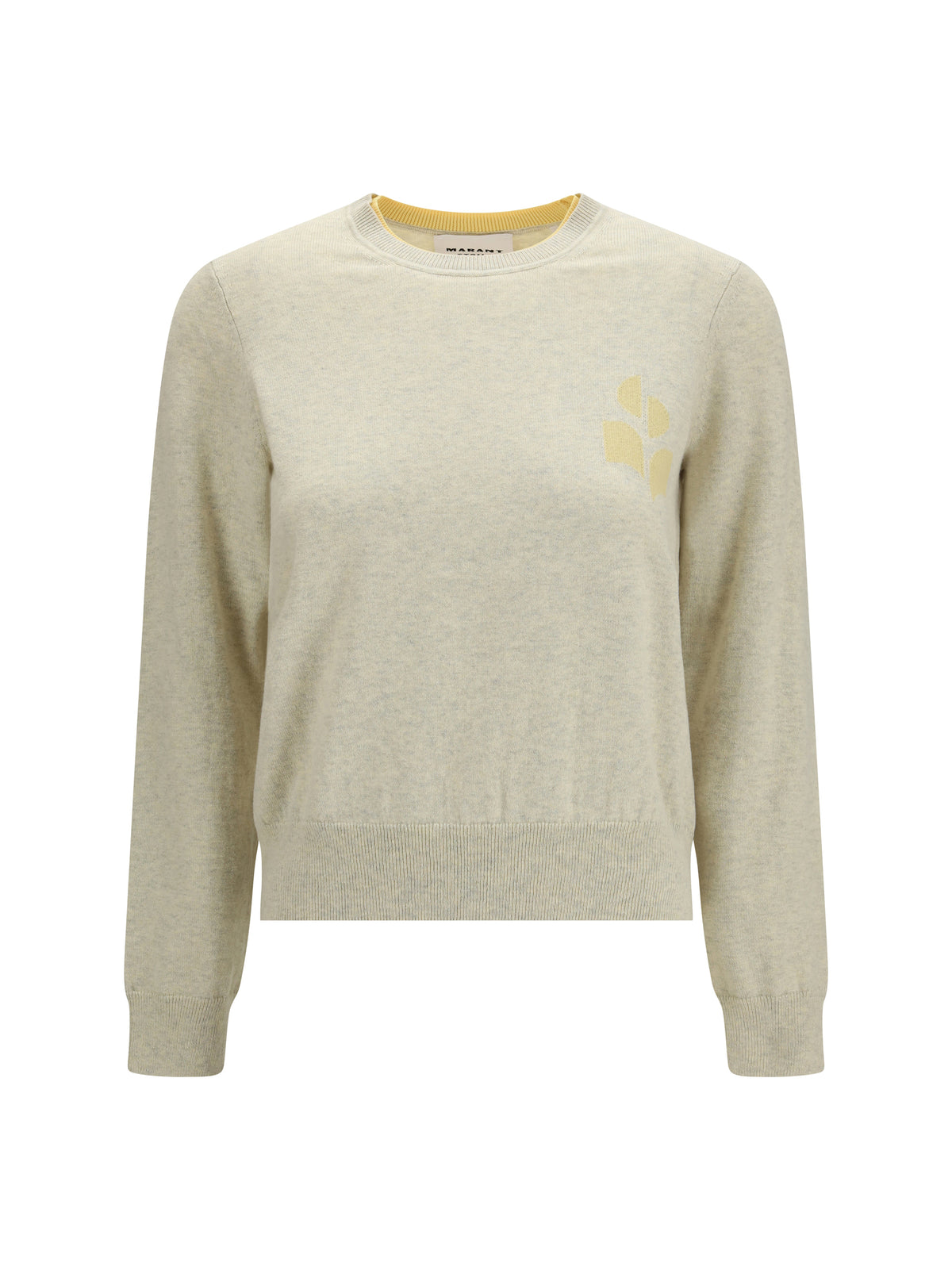 Marant Étoile Lanta Sweater - Light Grey/Light Yellow