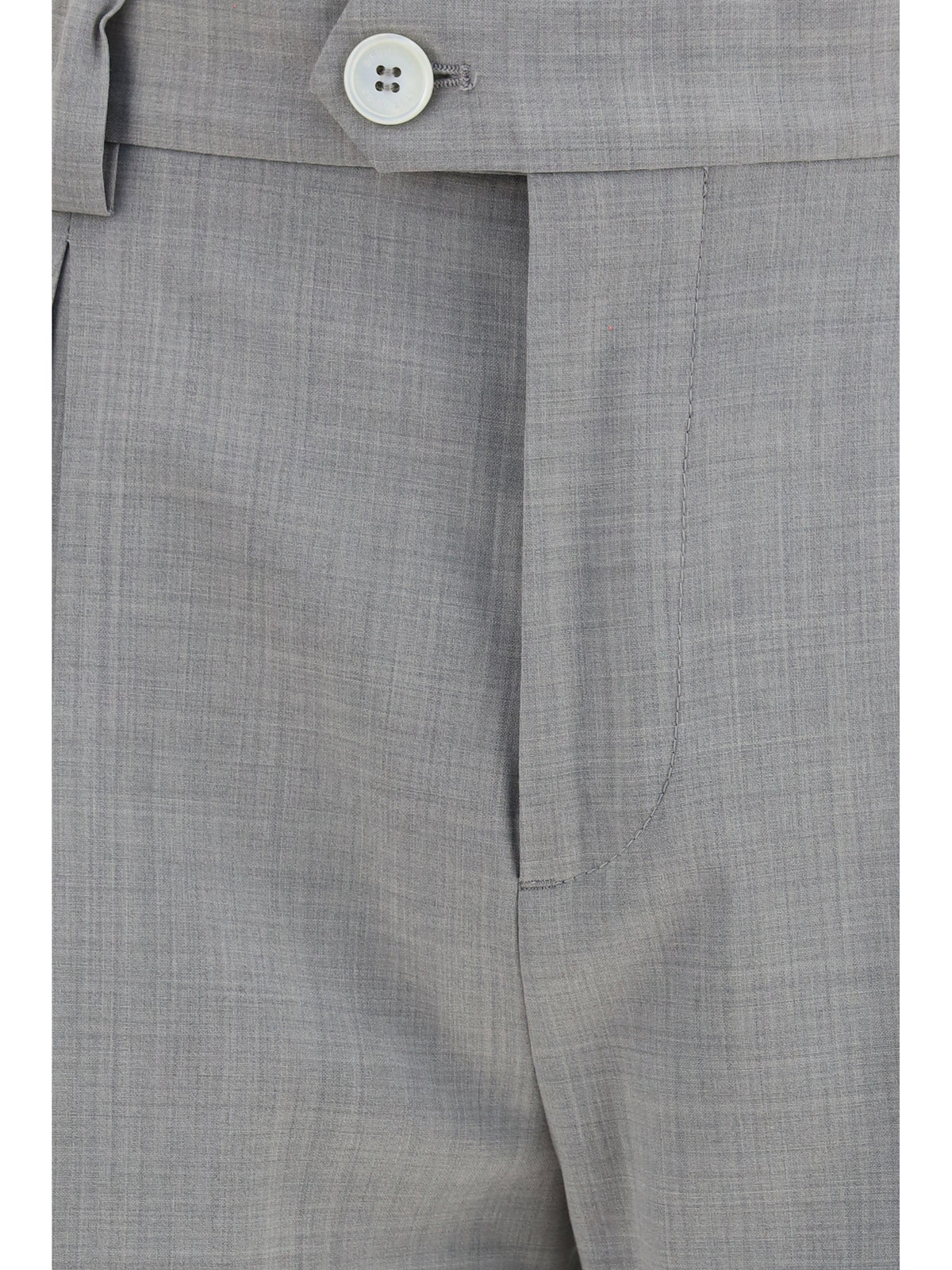 Brunello Cucinelli Dynamic wool Pants - Pearl