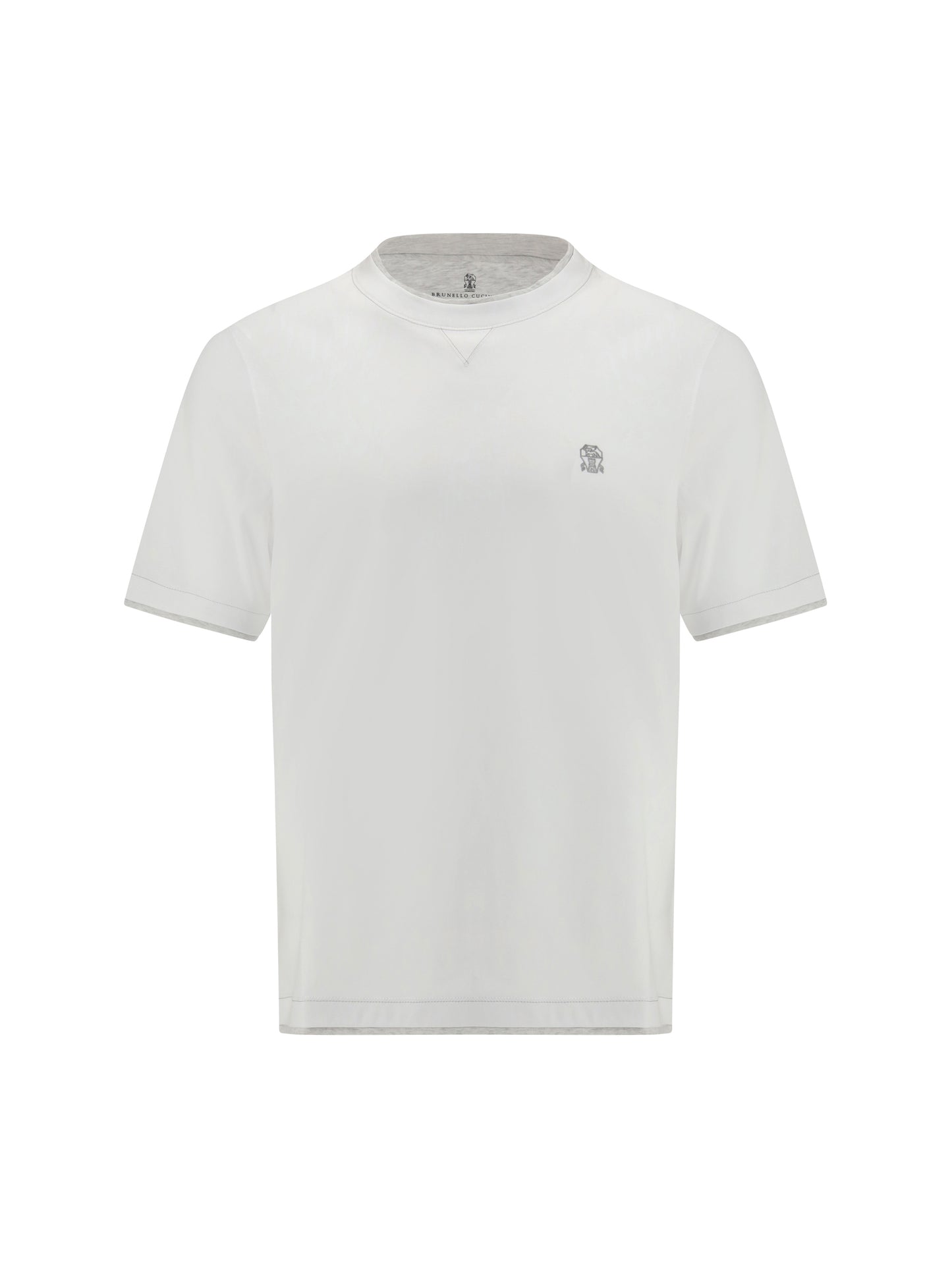 BRUNELLO CUCINELLI T-shirt in cotton with a logo