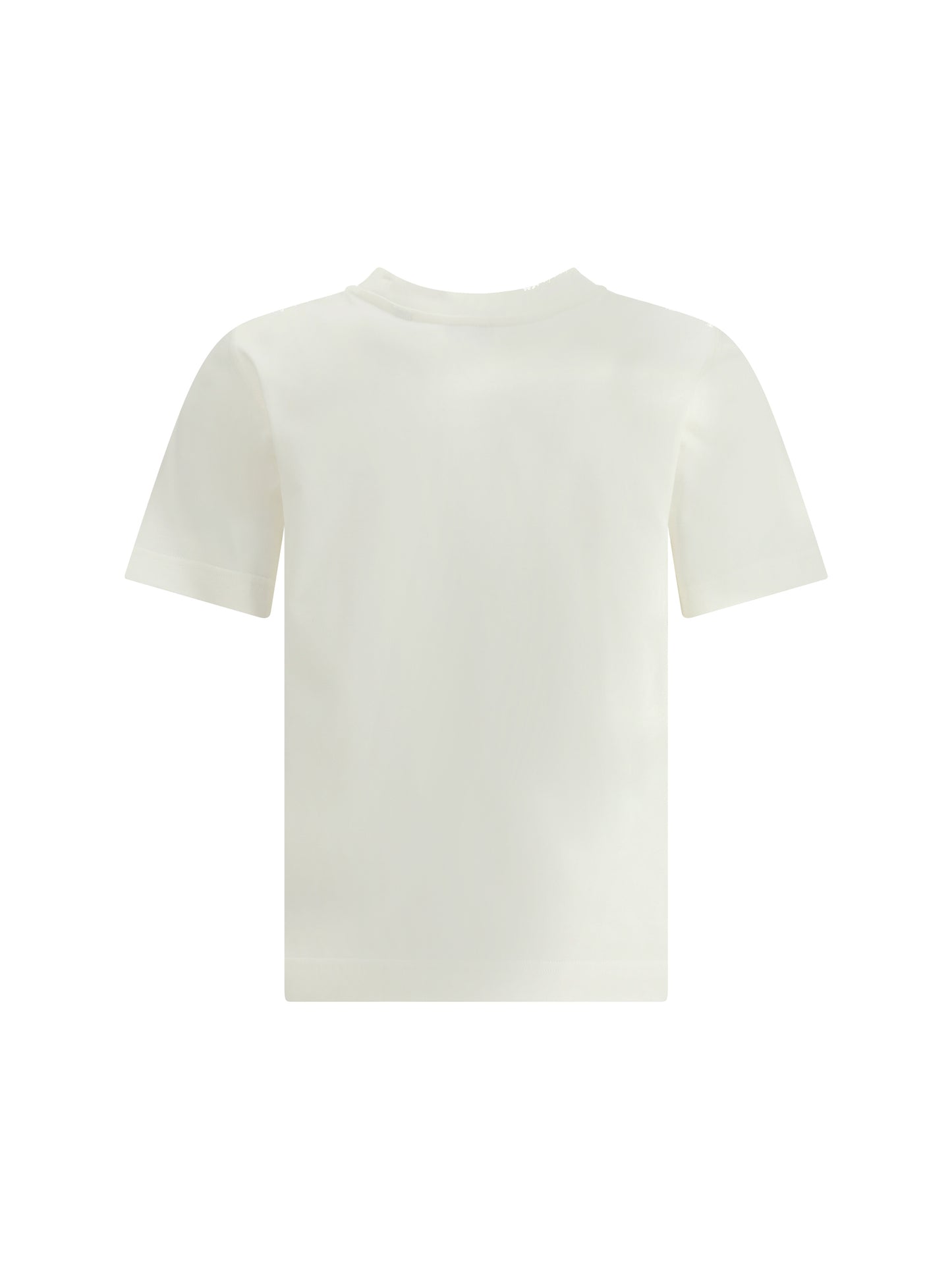 BURBERRY Cotton T-shirt with drawn EKD