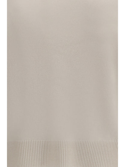 Brunello Cucinelli Cashmere crewneck Sweater - English White