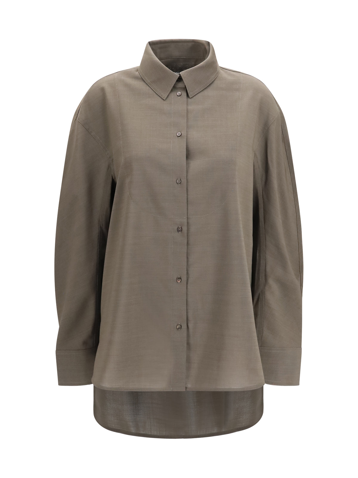 Jacquemus Citta virgin wool Shirt - Grey