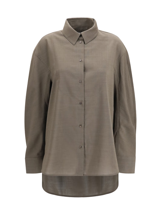Jacquemus Citta virgin wool Shirt - Grey