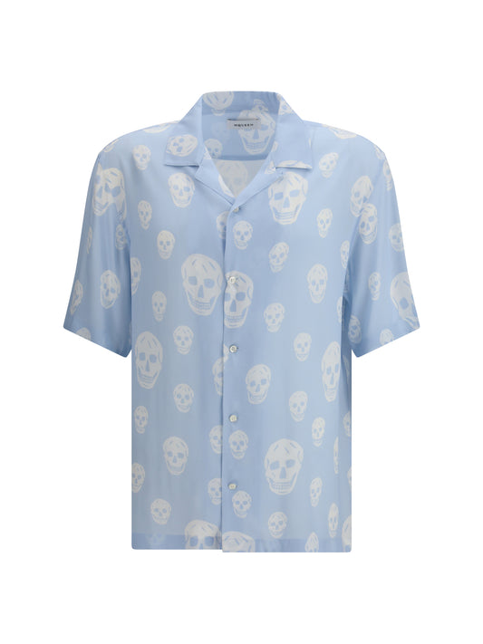 ALEXANDER McQUEEN Skull-printed Hawaiian Shirt