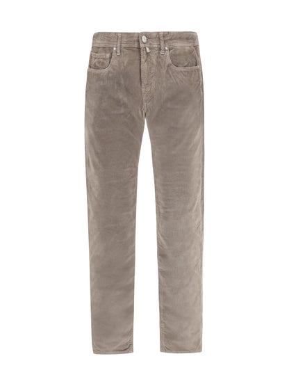 Jacob Cohen Pants in straight-leg corduroy - B75
