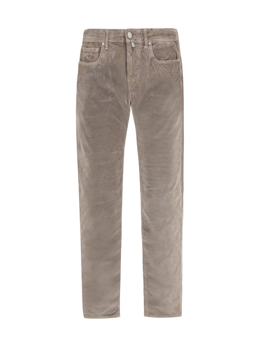 Jacob Cohen Pants in straight-leg corduroy - B75