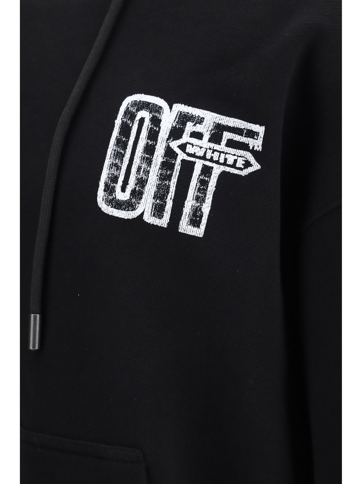 Off-White Motion Arrow Hoodie - Black