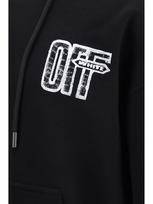 Off-White Motion Arrow Hoodie - Black