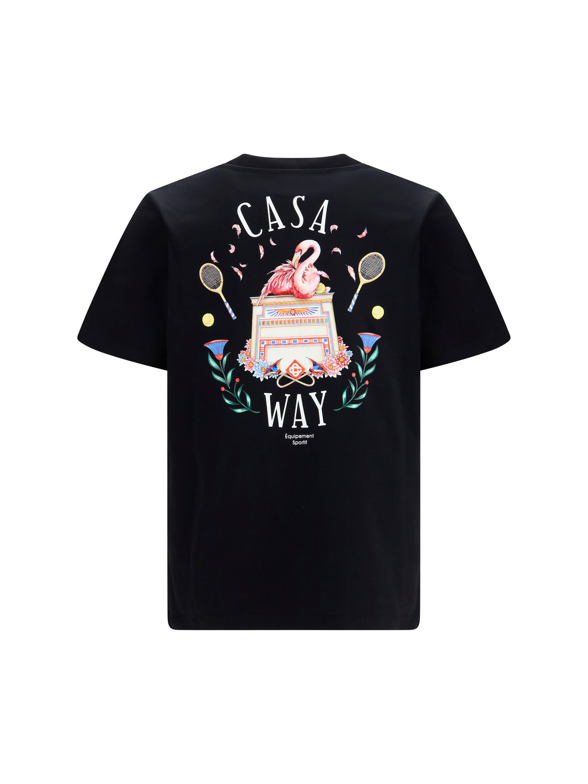 Casablanca Casa Way graphic T-shirt - Black