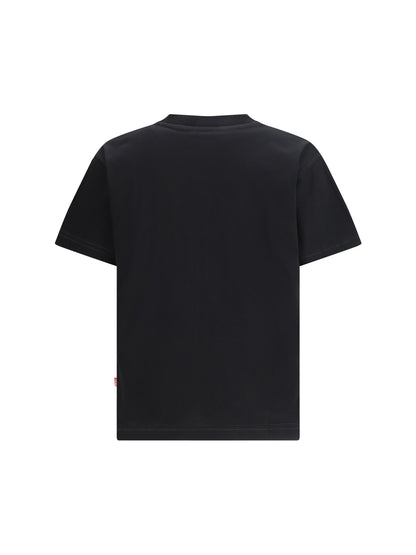 DIESEL T-Norm-V10 Logo Stitching T-Shirt