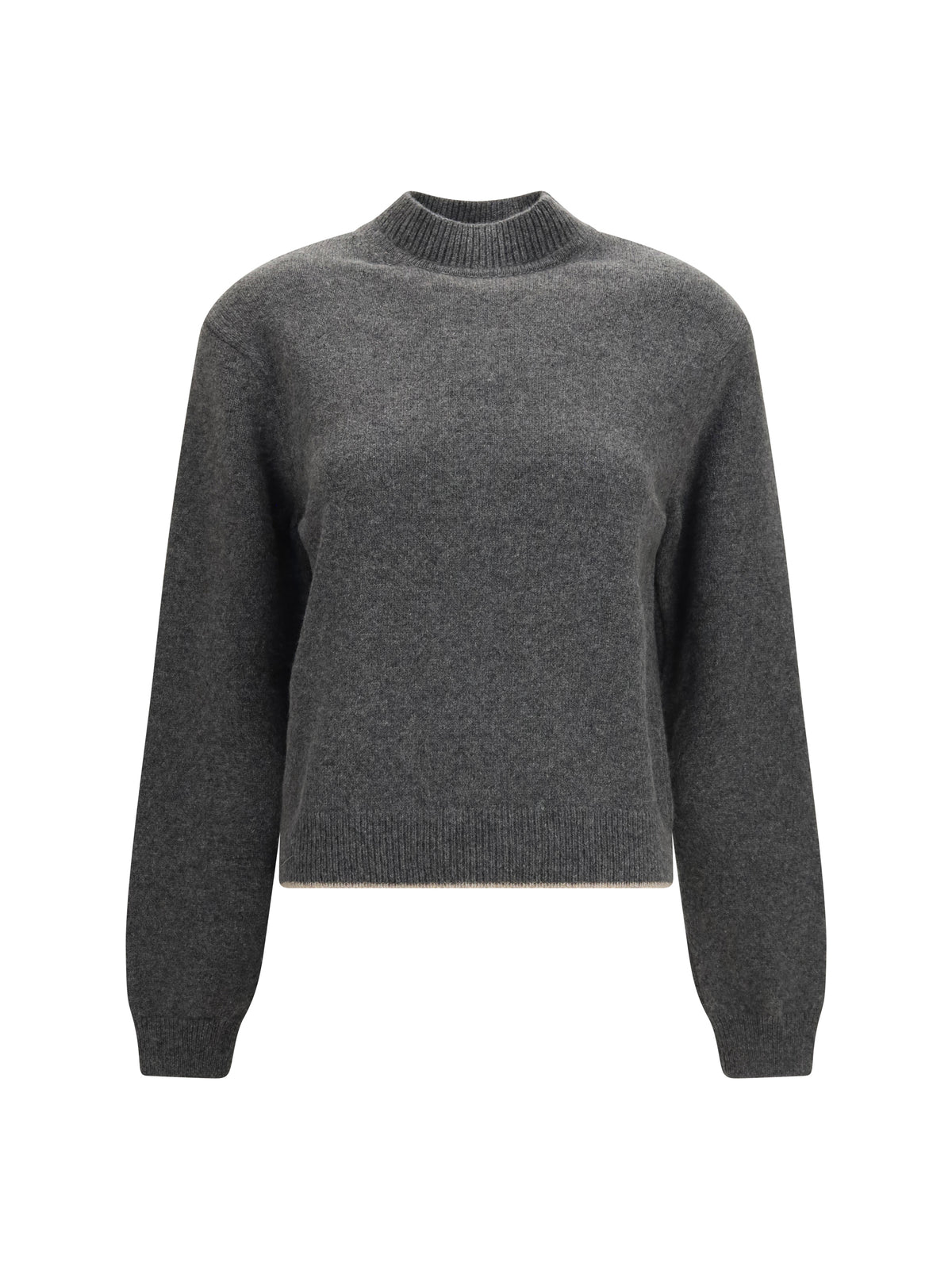Jacquemus La Maille cashmere creweck Sweater - Grey
