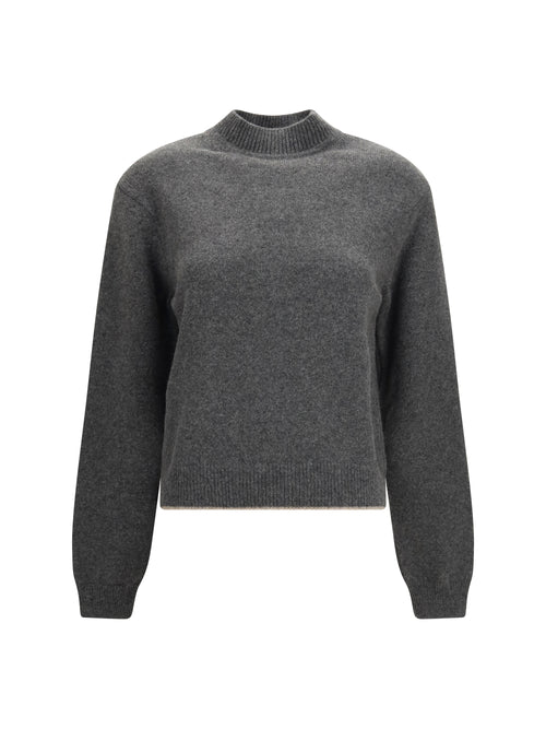 Jacquemus La Maille cashmere creweck Sweater - Grey