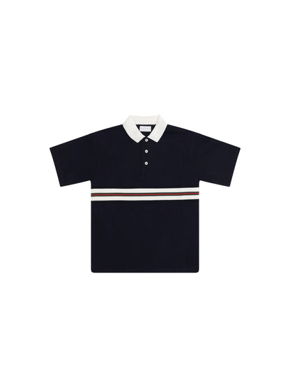 GUCCI Cotton Polo Shirt for boy