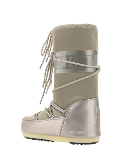 Moon Boot Icon Glance Boots - Platinum