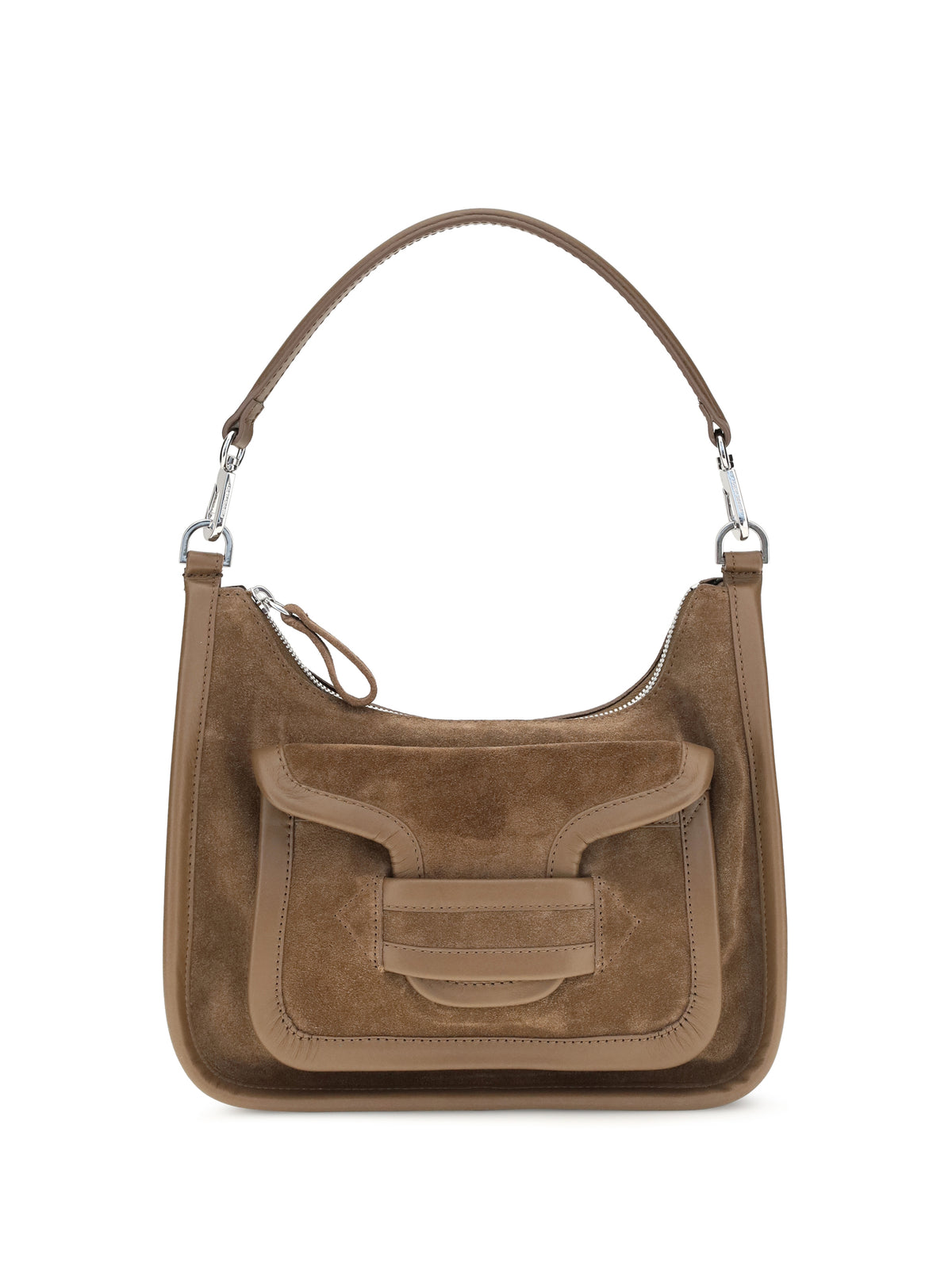 Pierre Hardy Alpha Day Miss leather Shoulder Bag - Light Brown-Camel