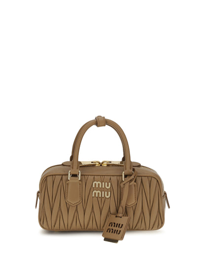 Miu Miu Arcadie Shoulder Bag - Caramel
