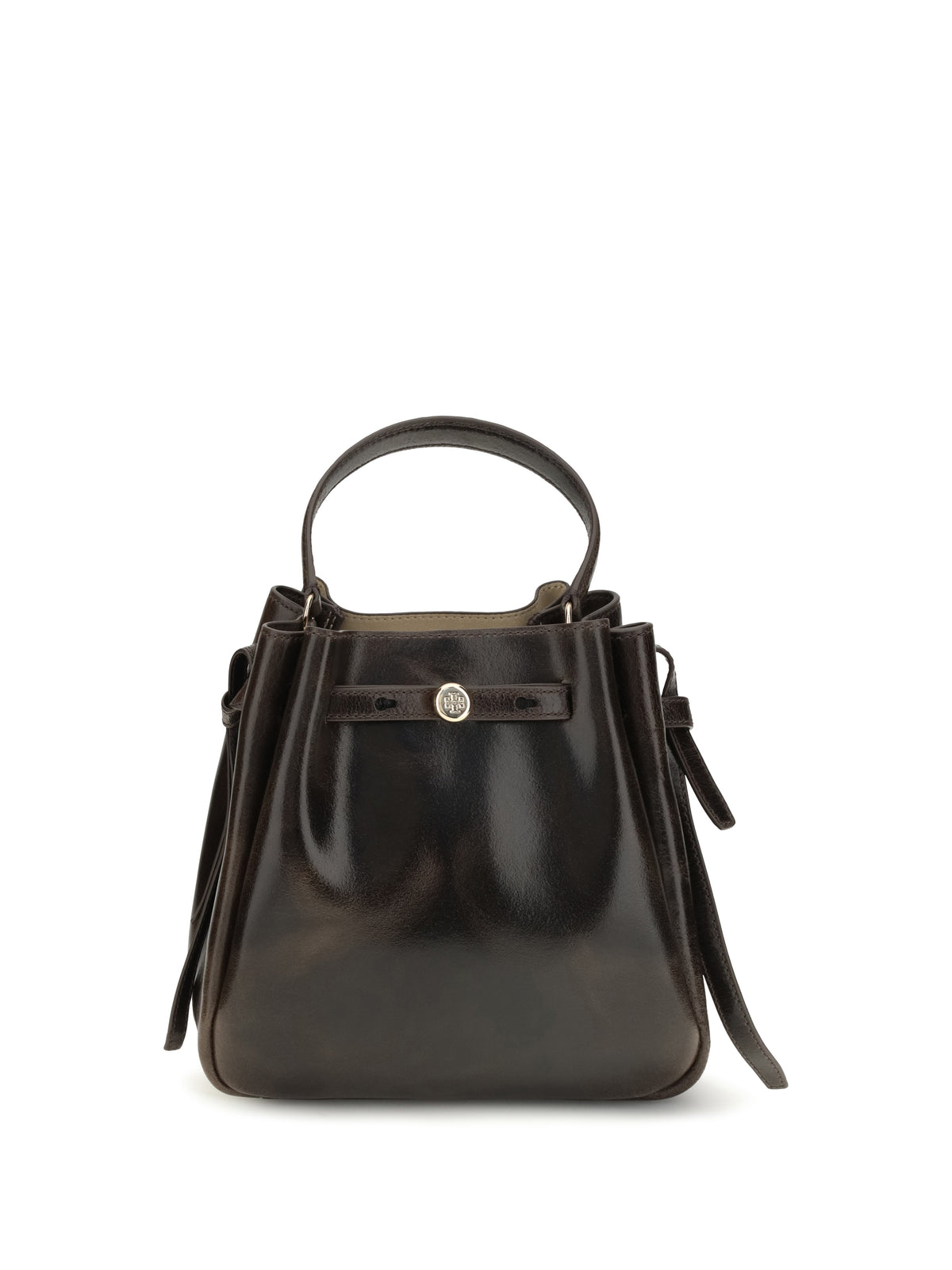 Tory Burch Romy Bucket Bag - Dark Brown