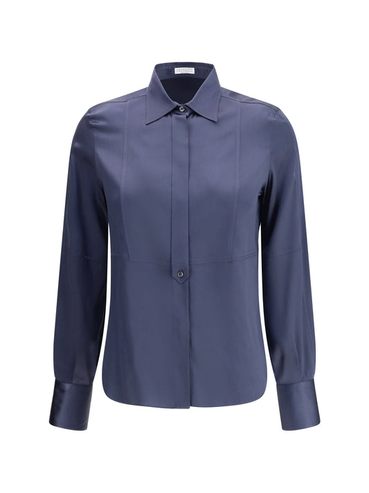 BRUNELLO CUCINELLI Silk Shirt