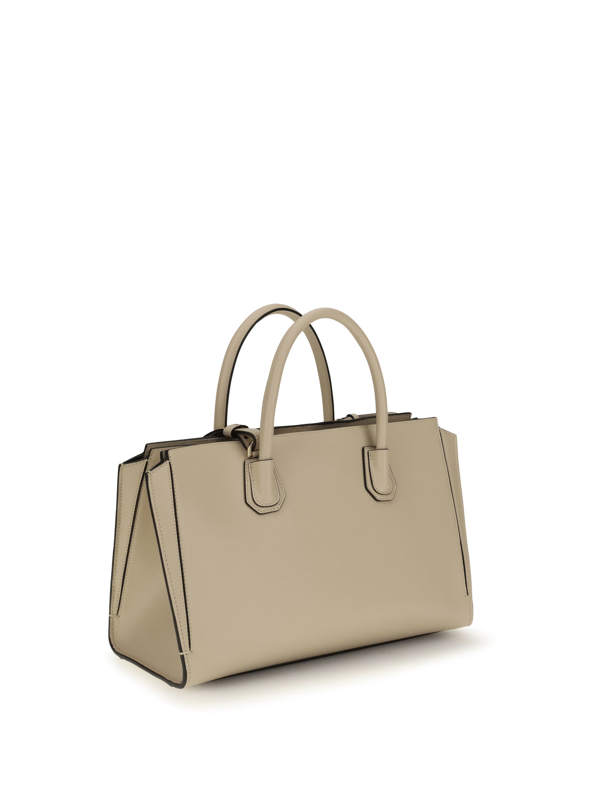 Givenchy Small Antigona Catchall glossy grained leather Handbag - Dune