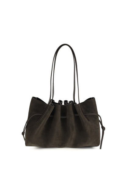 Yuzefi Scallop Shoulder Bag - Ganache