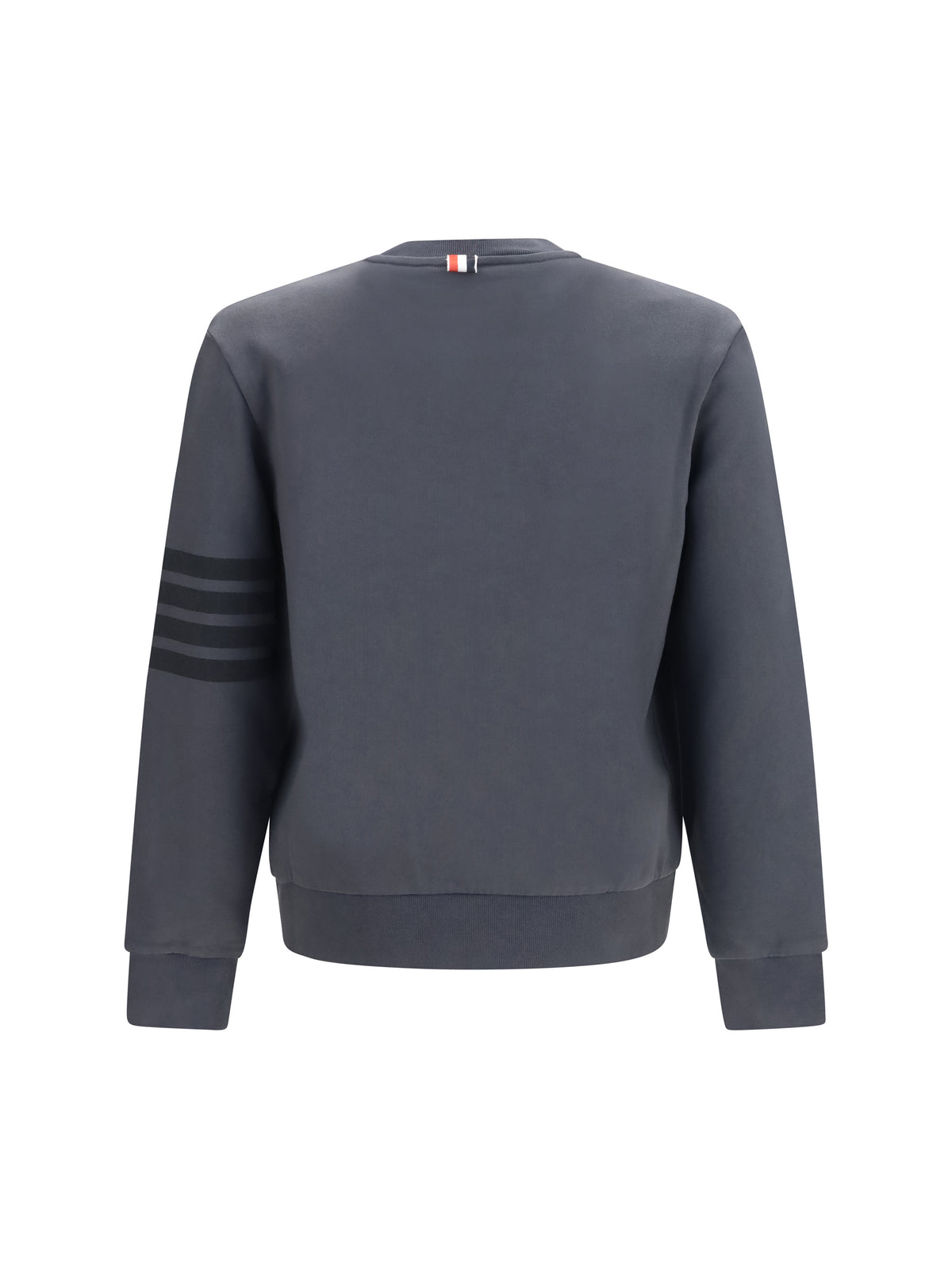 Thom Browne 4-Bar cotton crewneck Sweatshirt - Charcoal