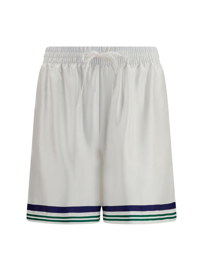 Casablanca Hotel crest Shorts - Multi