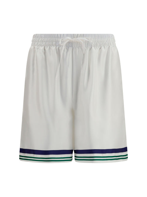 Casablanca Hotel crest Shorts - Multi