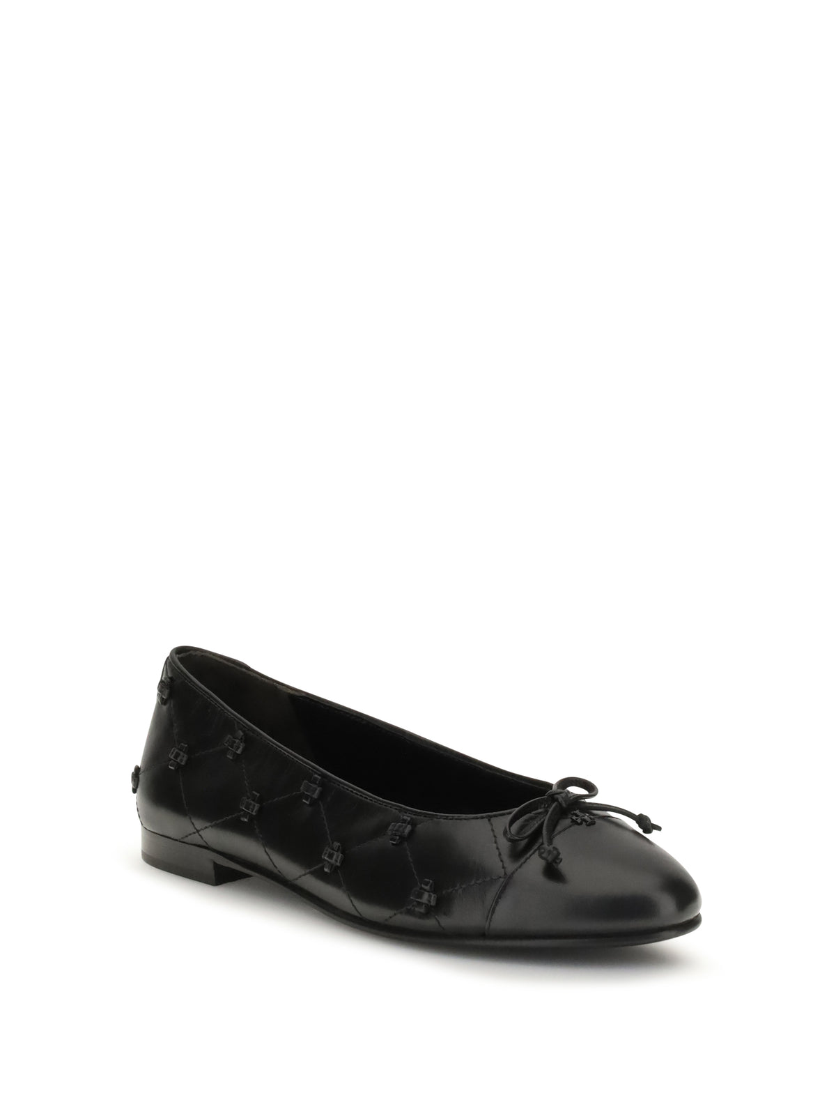 Tory Burch Bunny knot pointed Ballerinas - Perfect Black / Perfect Black