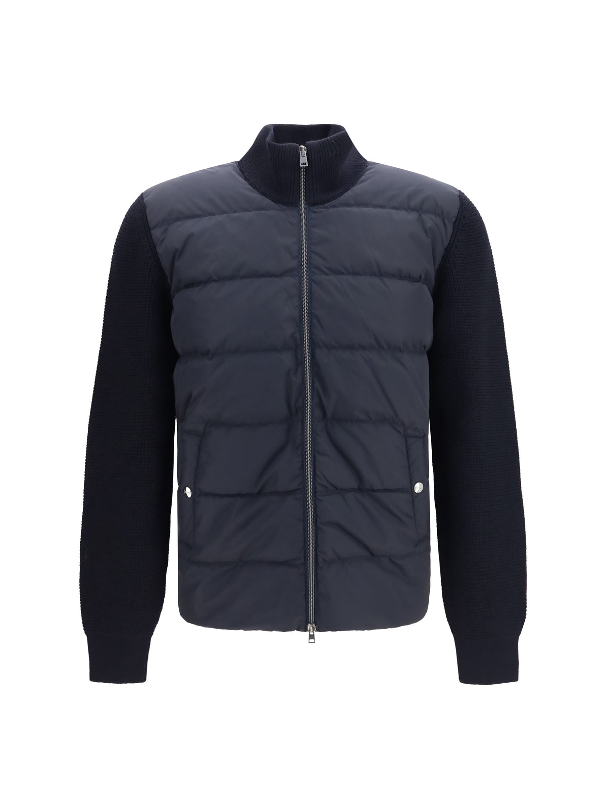 Herno Padded Cardigan - Blue Dark