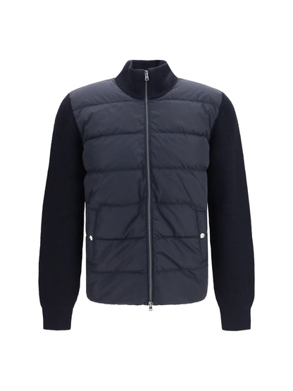 Herno Padded Cardigan - Blue Dark