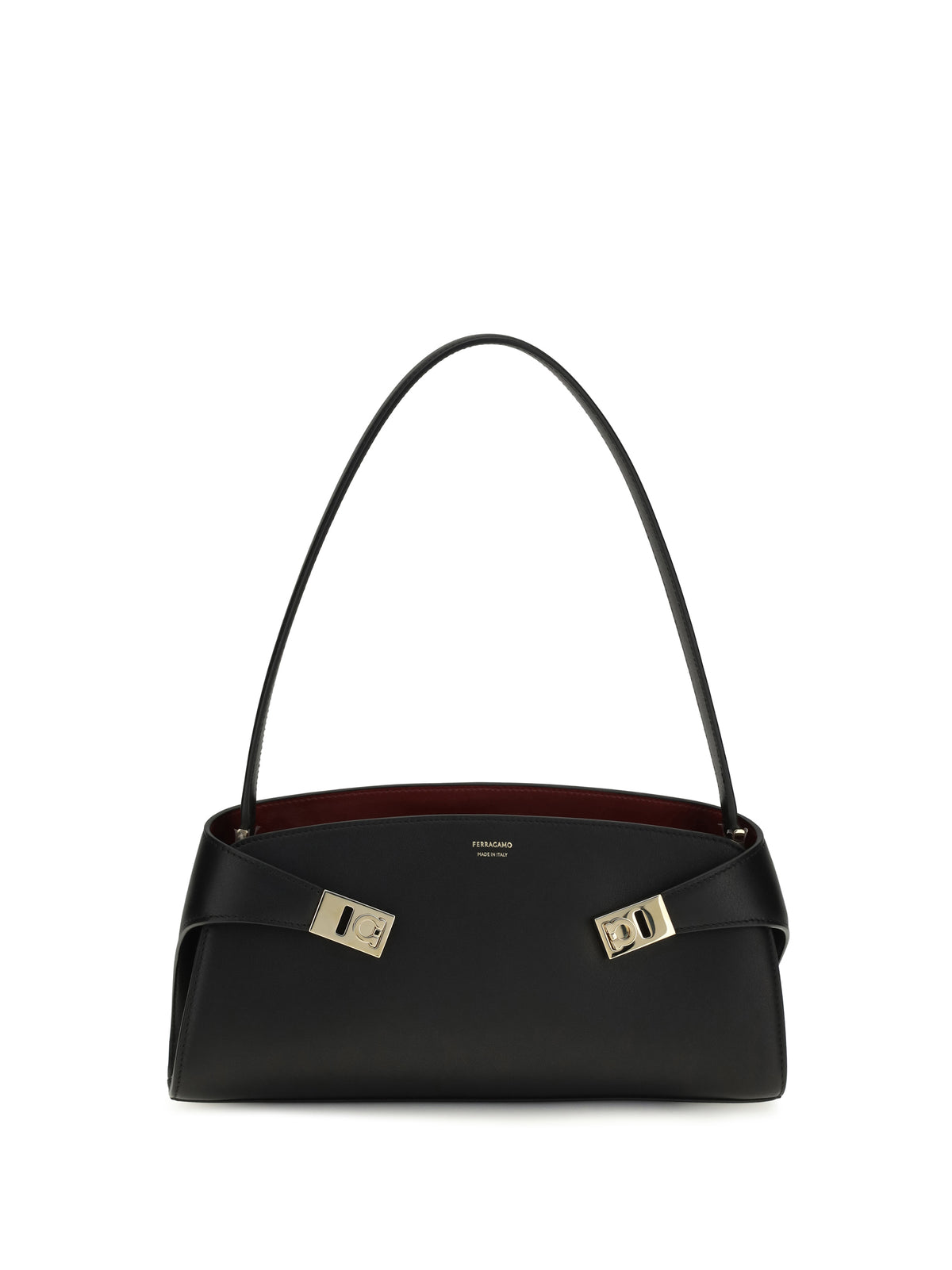 Ferragamo Hug East-West Shoulder Bag - Black