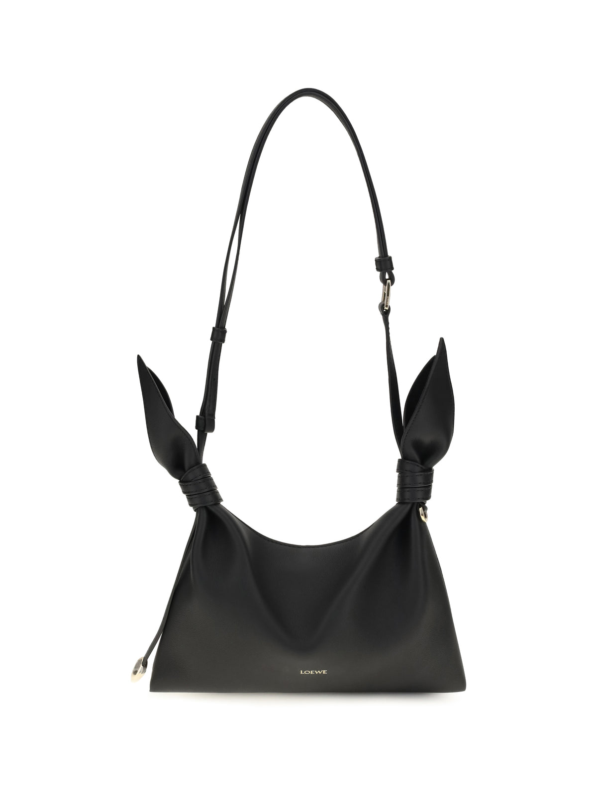Loewe Scarf mini leather Shoulder Bag - Black