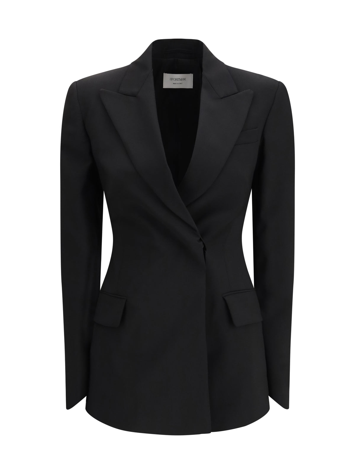 Max Mara Sportmax Tailored wool Blazer - Black