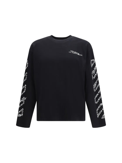 OFF-WHITE Patterned long-sleeve T-shirt