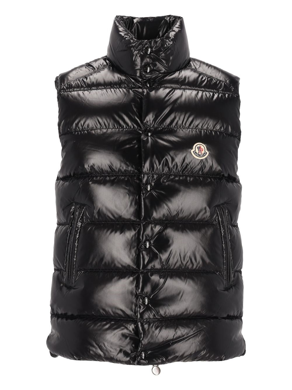 Moncler Quilted Down Vest - Black