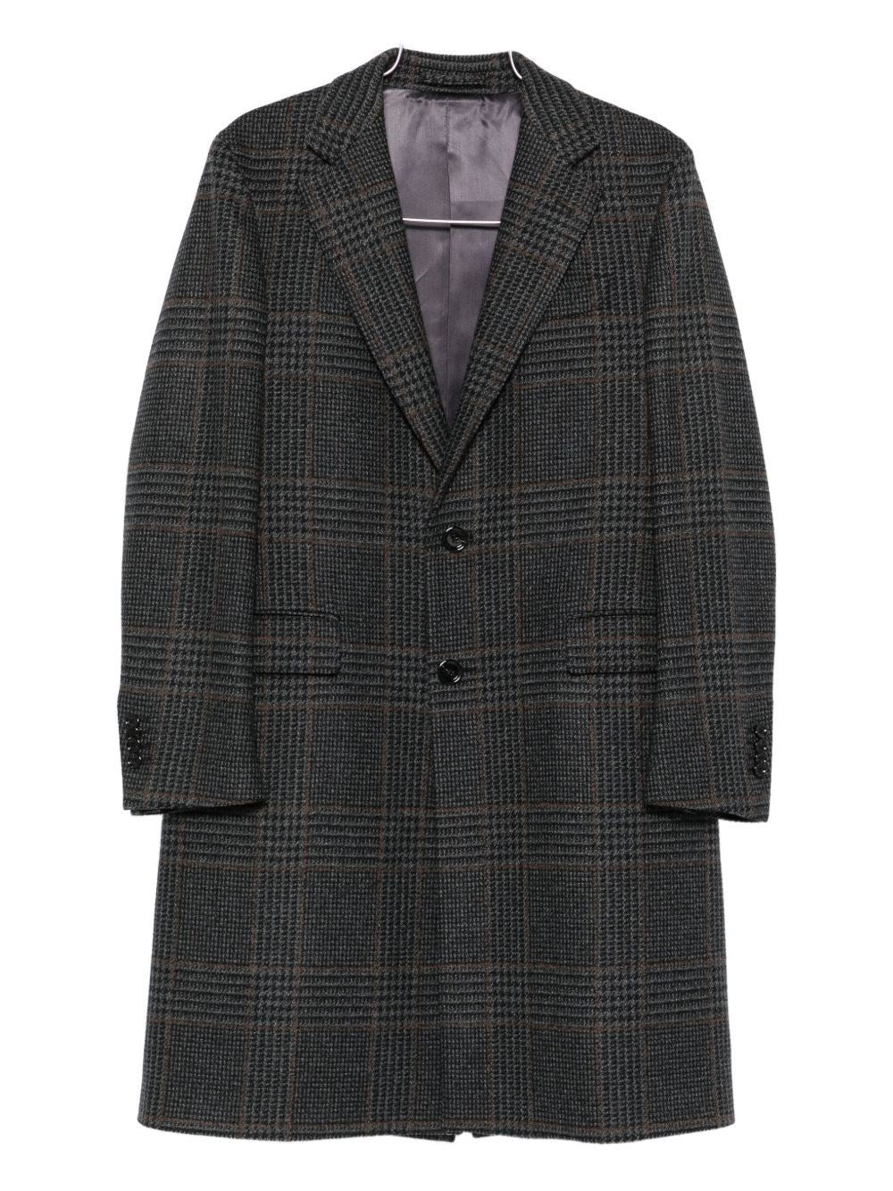 Lardini Wool Coat - Brown