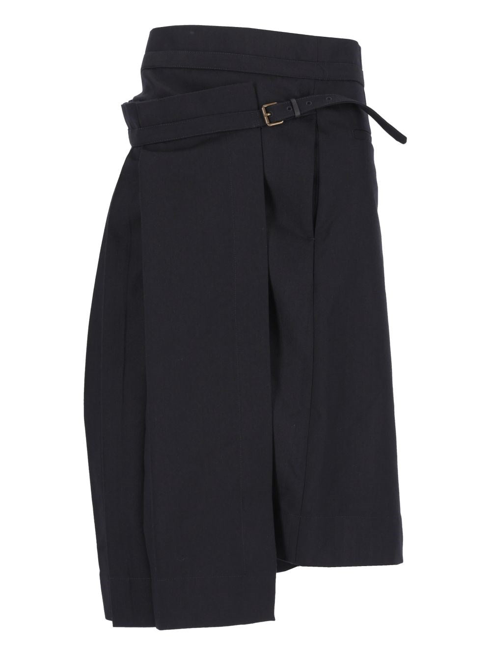 Dries Van Noten Wrap Skirt - Blue