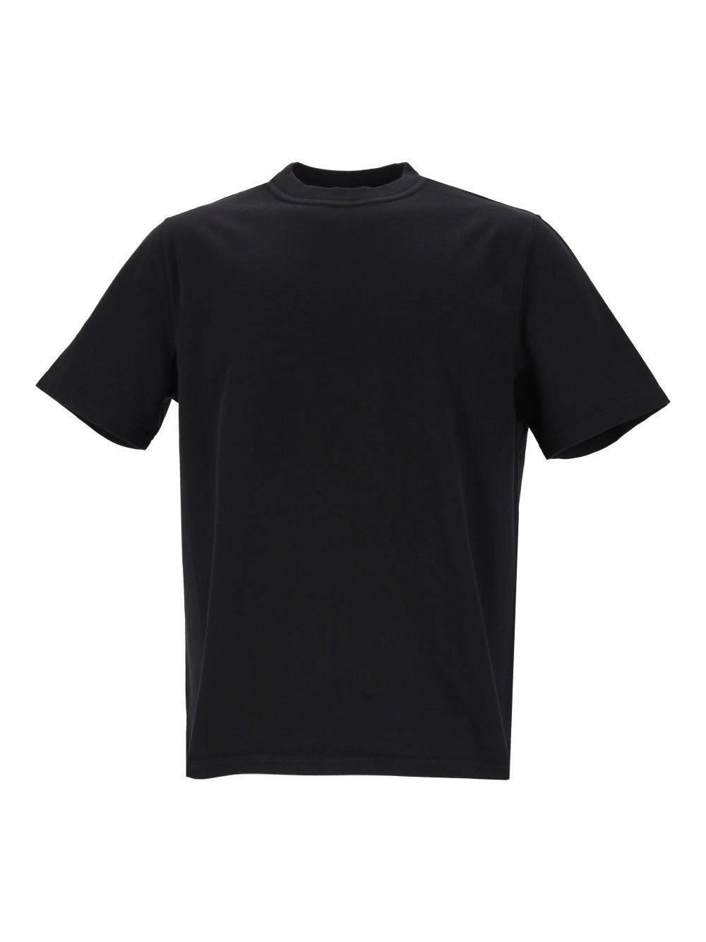 Art Pink Back Print T-Shirt - Black