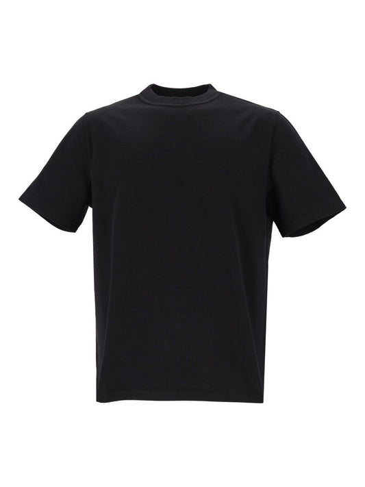Art Pink Back Print T-Shirt - Black