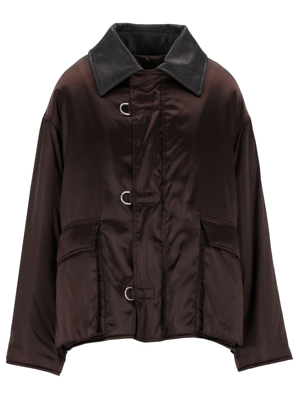 Durazzi Milano Nylon Padded Jacket - Brown