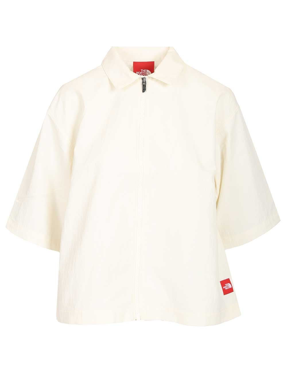 The North Face Red Box Nylon Shirt - White