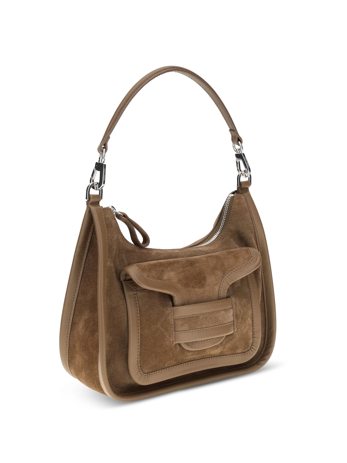 Pierre Hardy Alpha Day Miss leather Shoulder Bag - Light Brown-Camel