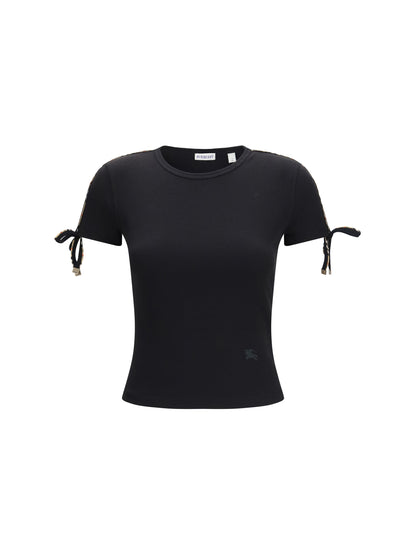 BURBERRY Cotton Lace-detail T-shirt