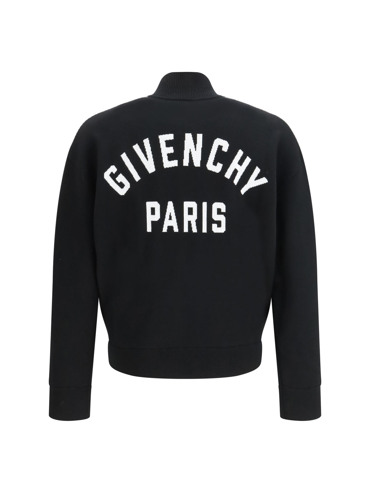 Givenchy Stretch wool-blend Cardigan - Black/White